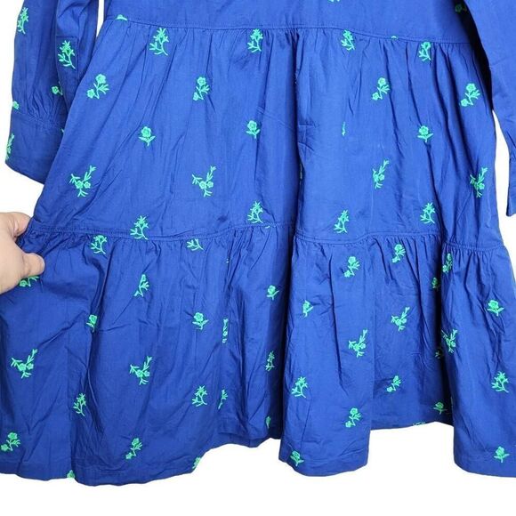 NEW Hatley Maddy Popover Dress Embroidered Flowers Size Small - Picture 8 of 12